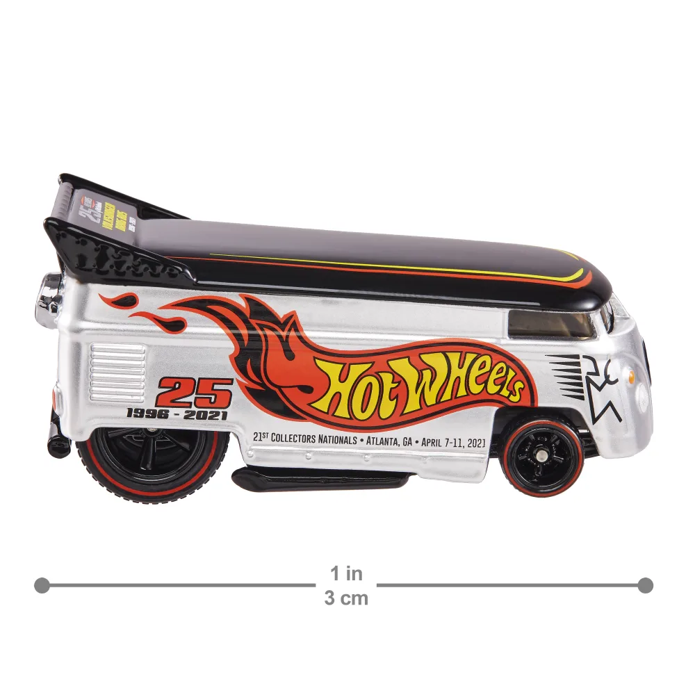 VW DRAG BUS — GXJ05 — Metalflake Silver — imagem 4