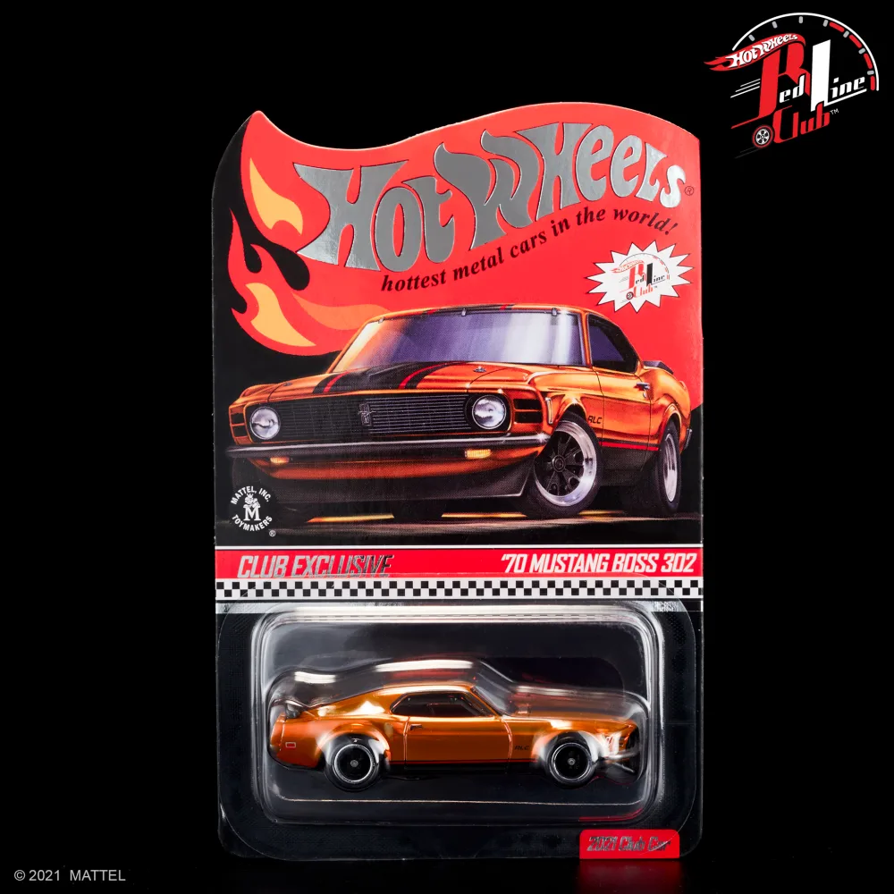 '70 MUSTANG BOSS 302 — GXJ22 — Spectraflame Bright Orange — imagem 3