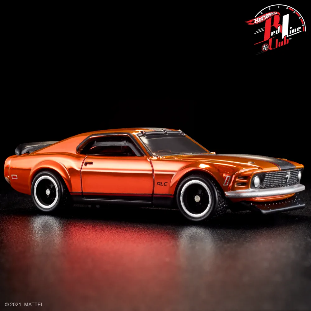 '70 MUSTANG BOSS 302 — GXJ22 — Spectraflame Bright Orange — imagem 6