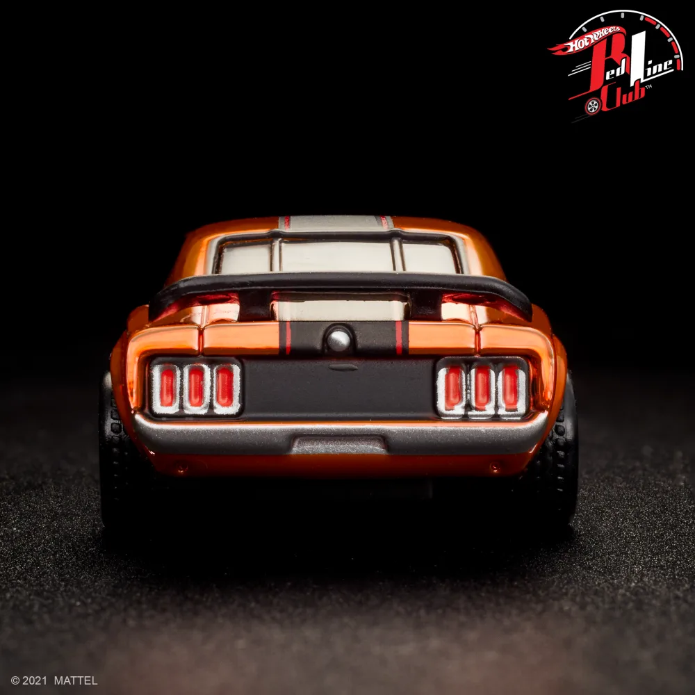 '70 MUSTANG BOSS 302 — GXJ22 — Spectraflame Bright Orange — imagem 8