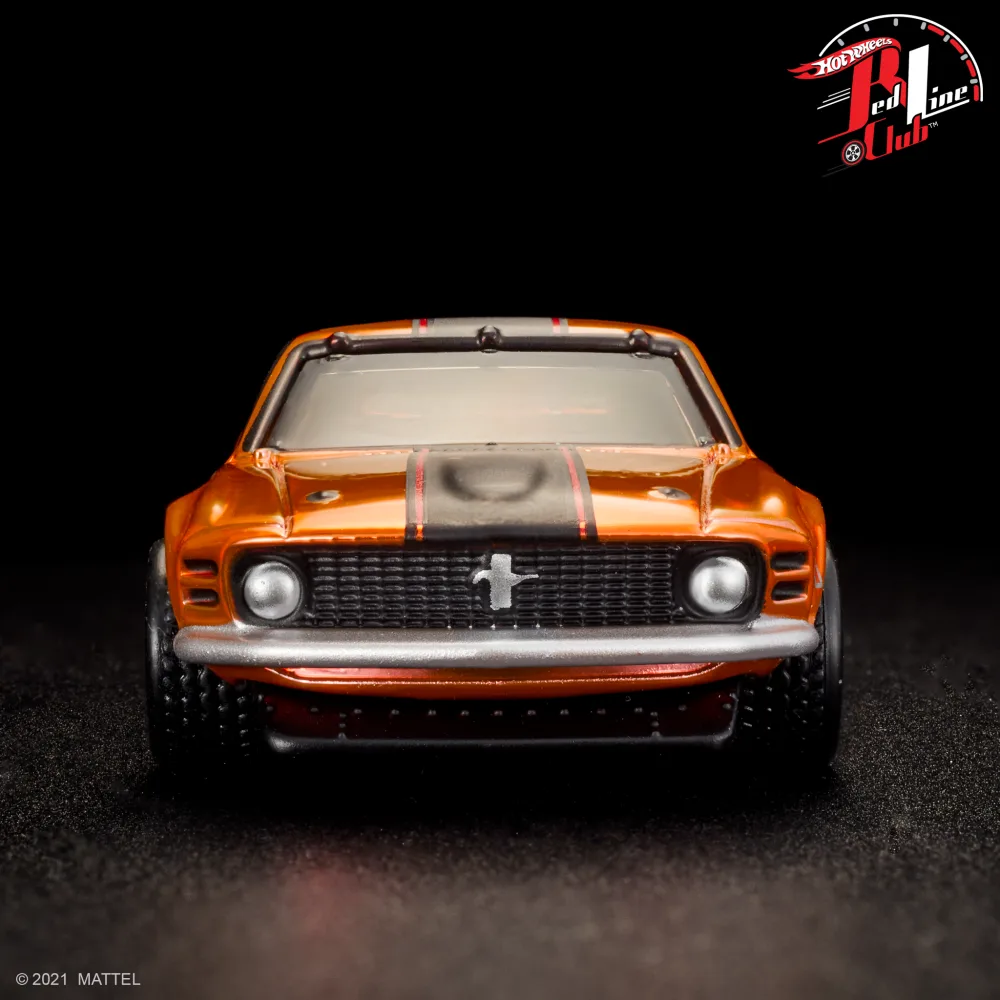 '70 MUSTANG BOSS 302 — GXJ22 — Spectraflame Bright Orange — imagem 9