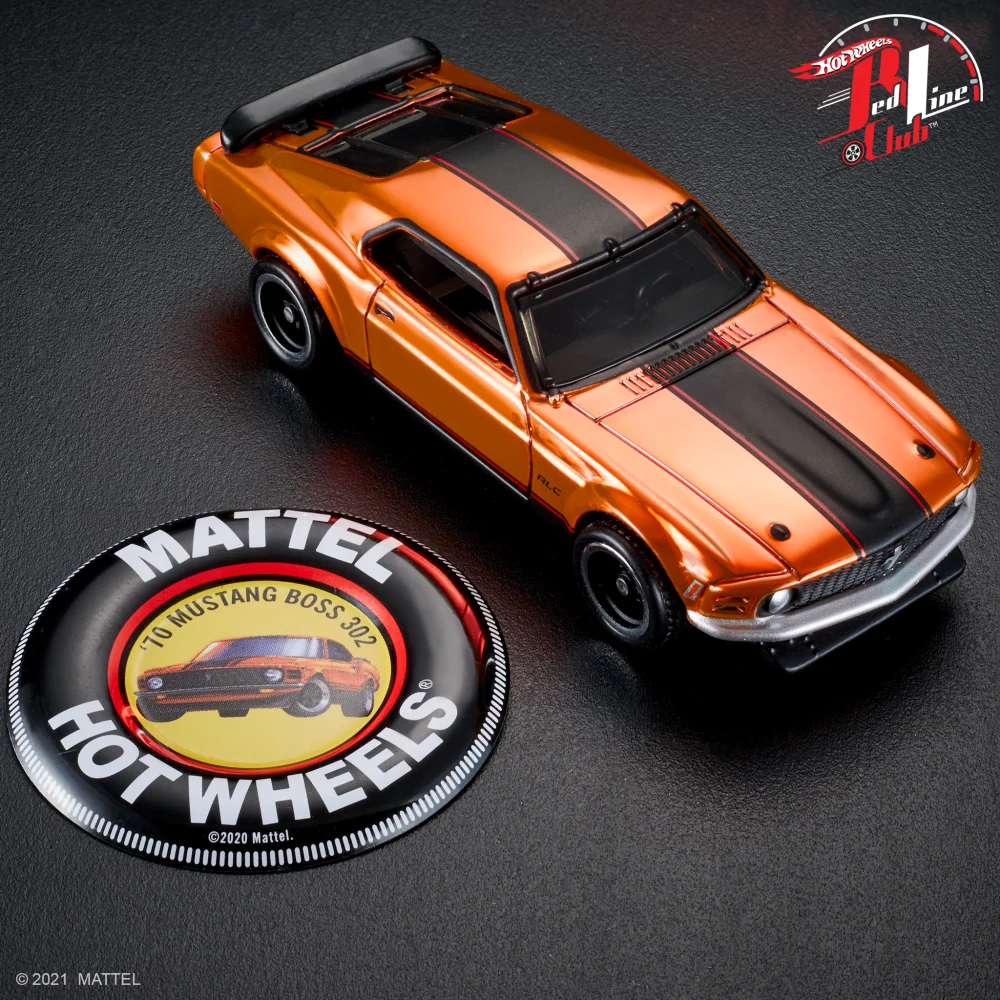 '70 MUSTANG BOSS 302 — GXJ22 — Spectraflame Bright Orange — imagem 10