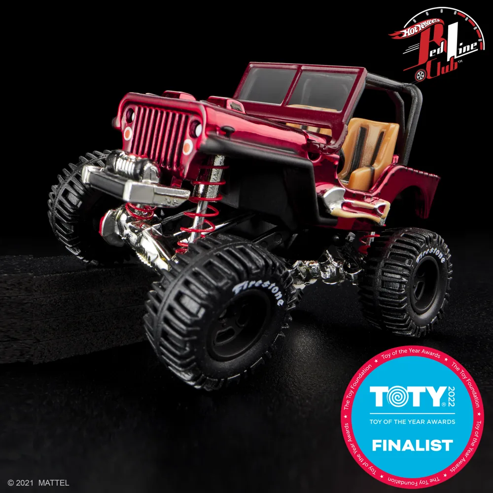 1944 WILLYS JEEP MB — GXJ27 — Spectraflame red — imagem 8