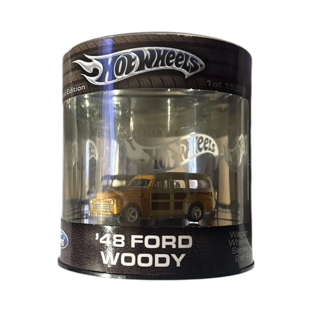 '48 FORD WOODY — H2971 — Metalflake Gold