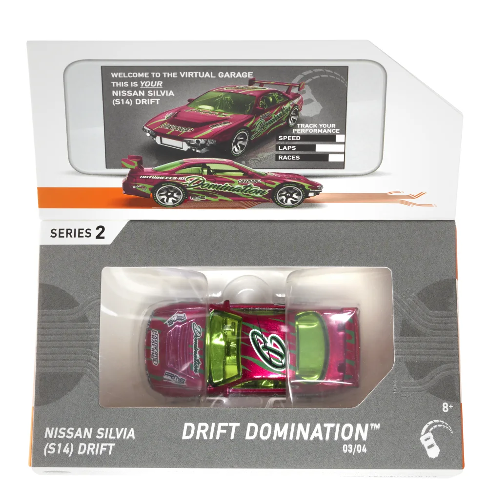 Nissan Silvia (S14) Drift — HBG13 — Spectraflame pink — imagem 7