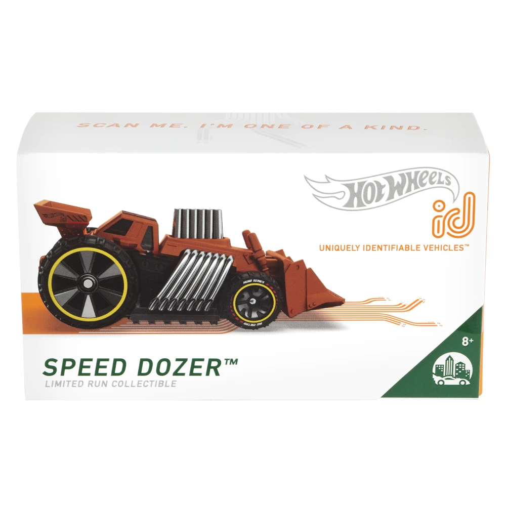 Speed Dozer — HBG29 — Spectraflame Hugger Orange — imagem 2