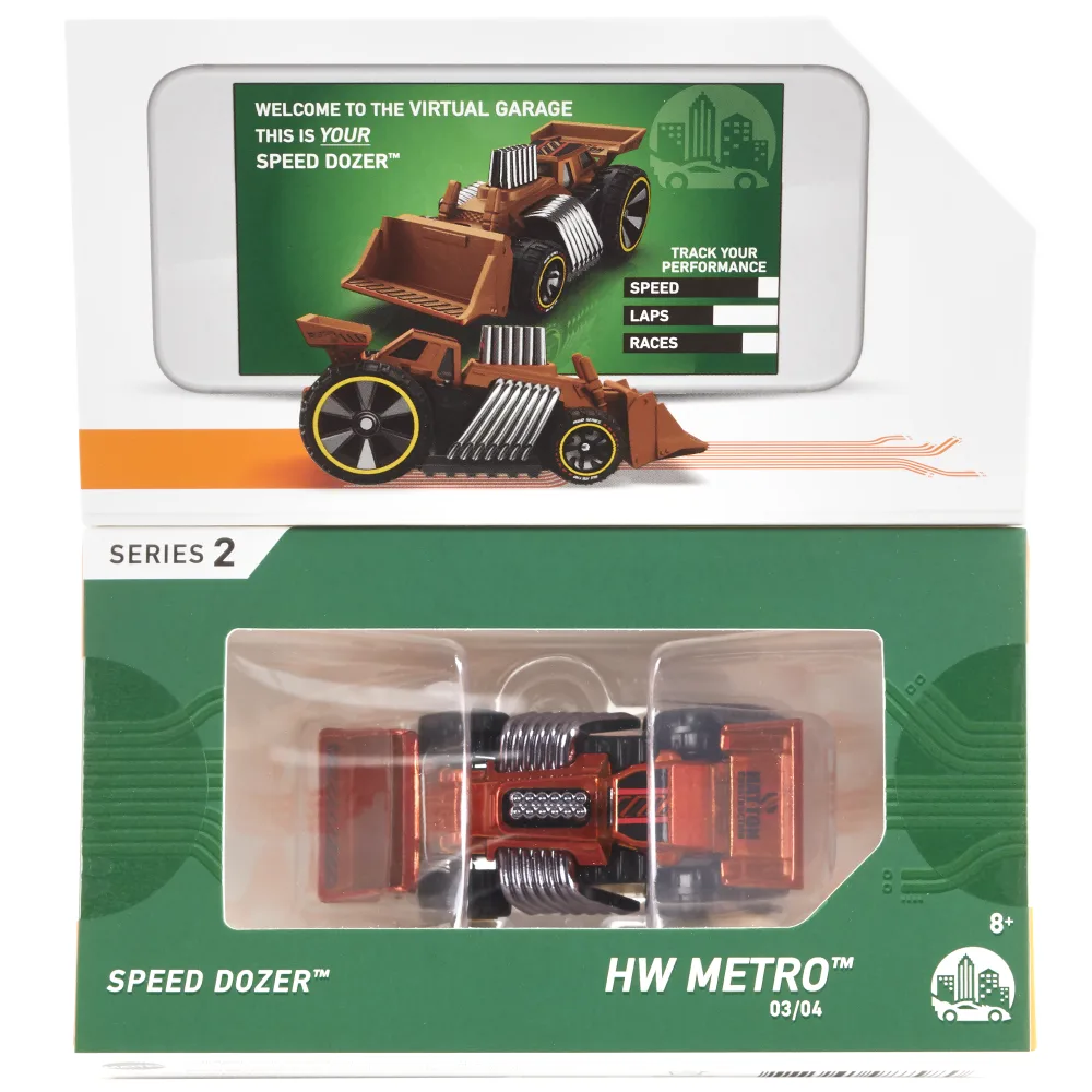 Speed Dozer — HBG29 — Spectraflame Hugger Orange — imagem 5