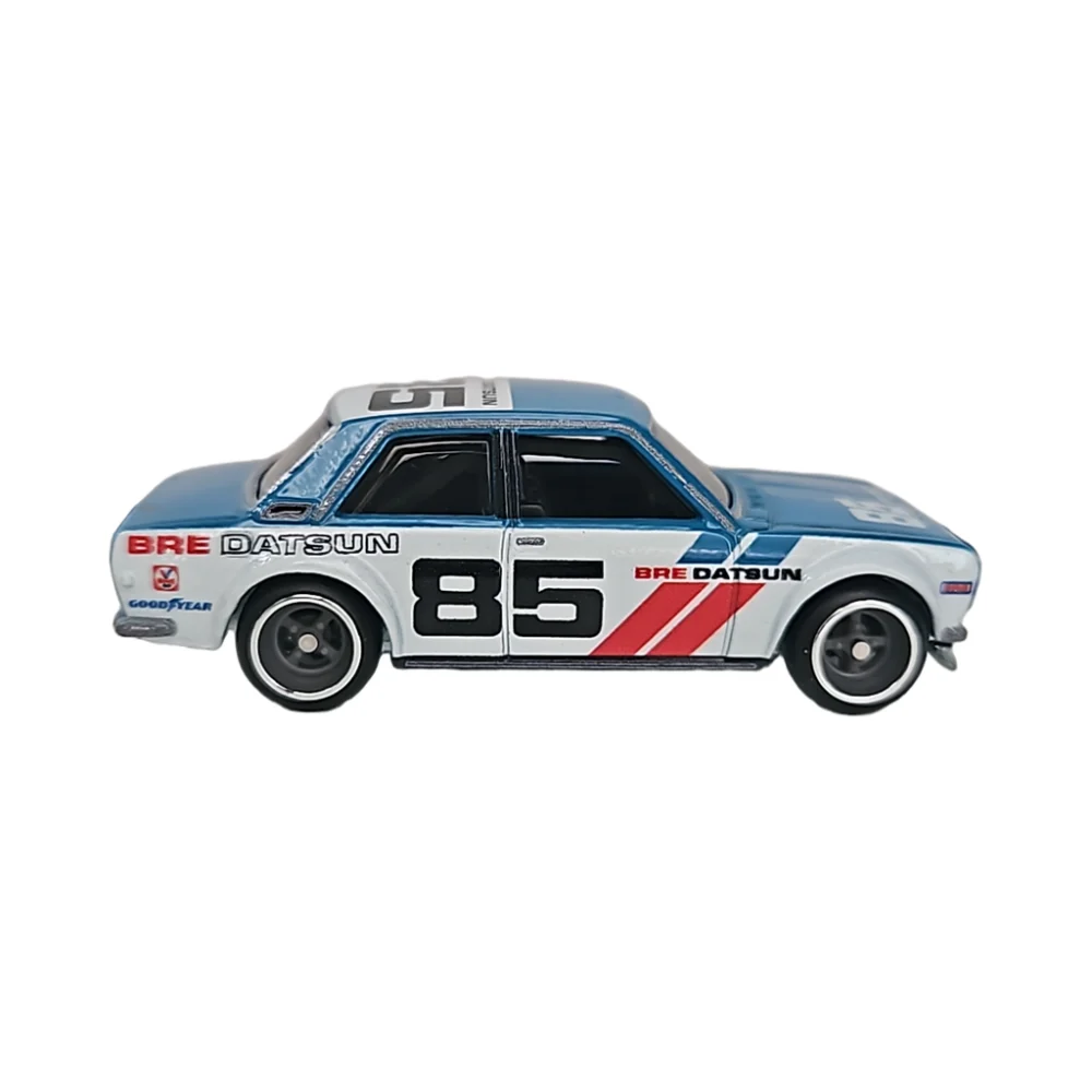 Datsun Bluebird 510 — HBM00 — White and Blue — imagem 3
