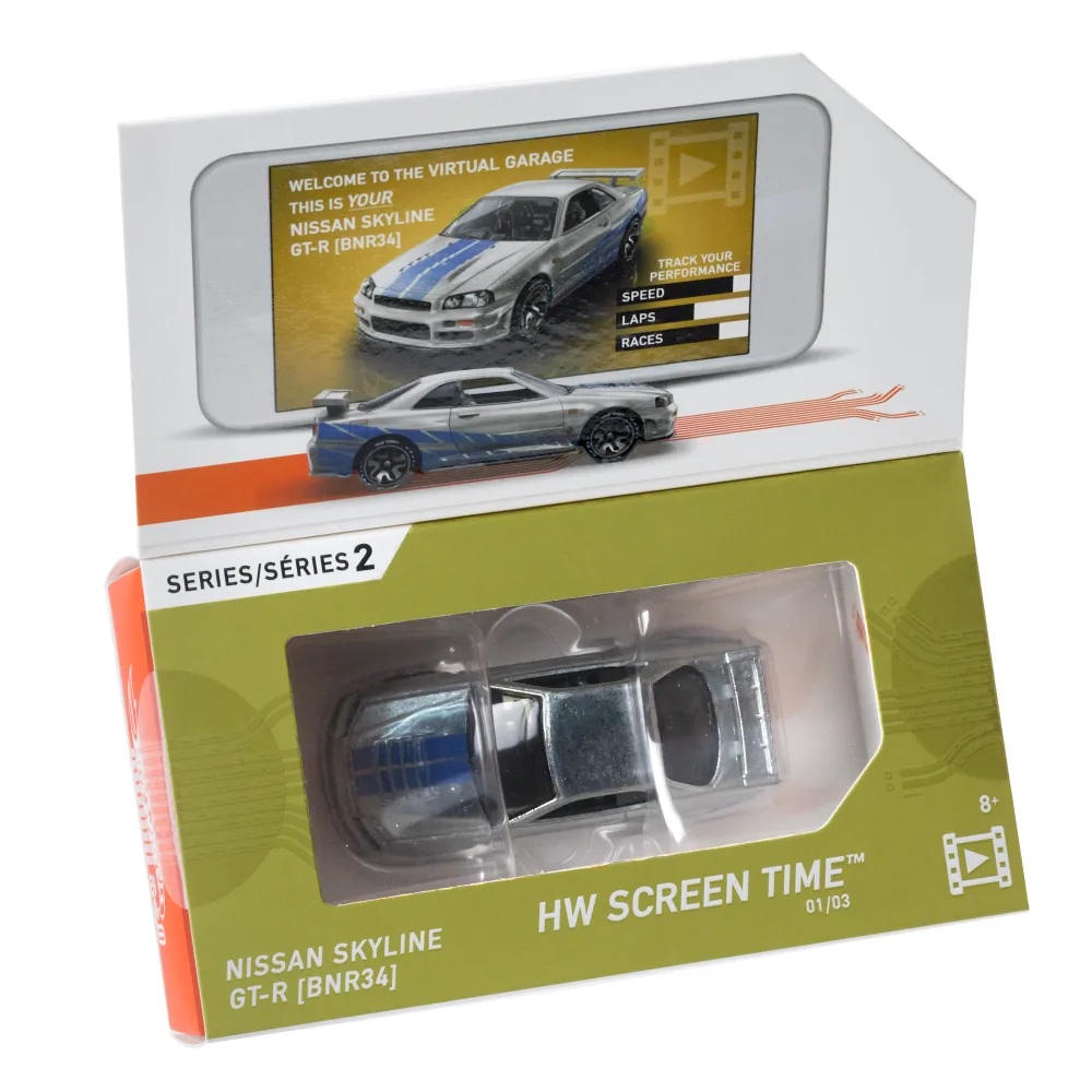 Nissan Skyline GT-R (BNR34) — HCJ08 — Clearcoat ZAMAC — imagem 2