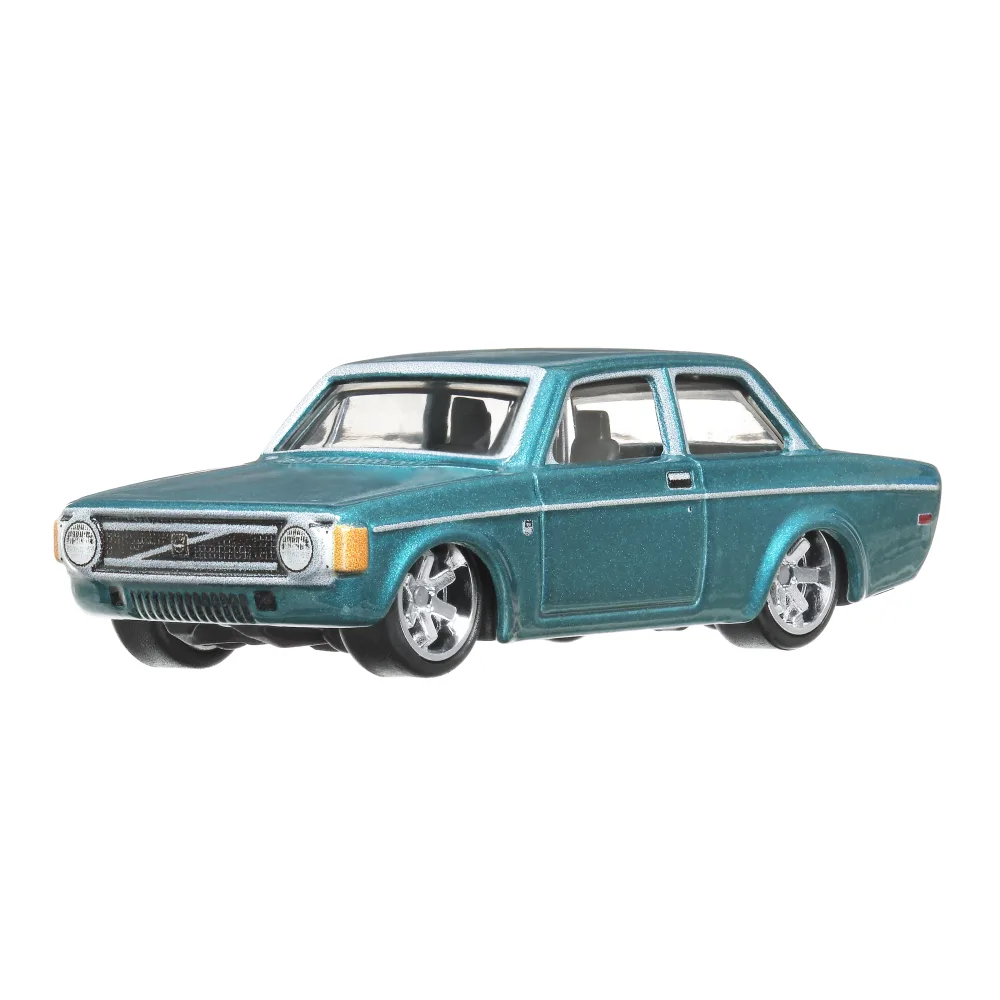 '73 Volvo 142 GL — HCJ87 — Medium Blue Metallic (teal)