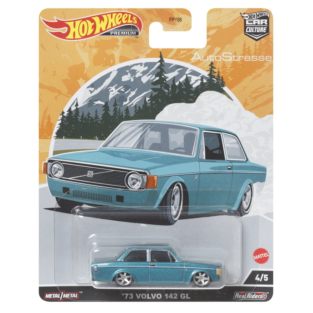 '73 Volvo 142 GL — HCJ87 — Medium Blue Metallic (teal) — imagem 2