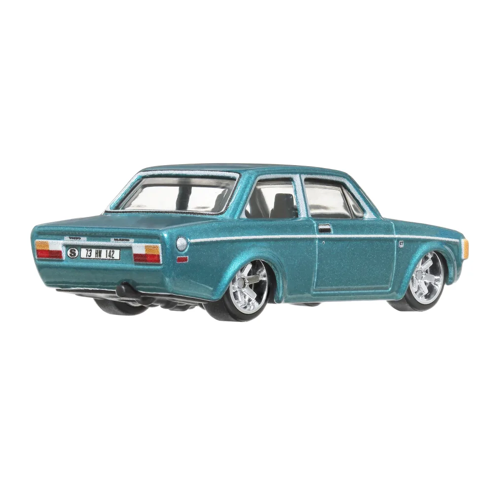 '73 Volvo 142 GL — HCJ87 — Medium Blue Metallic (teal) — imagem 3