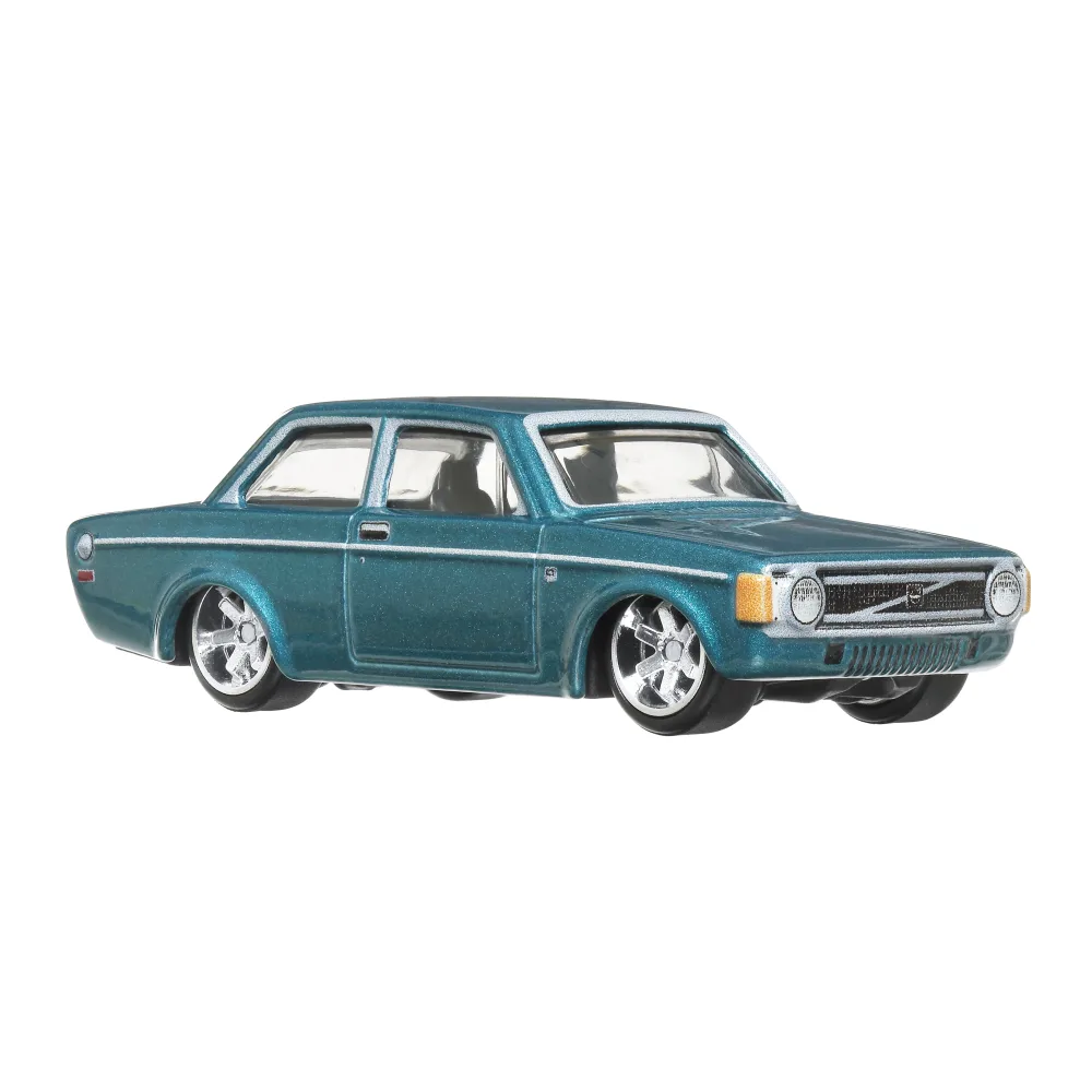 '73 Volvo 142 GL — HCJ87 — Medium Blue Metallic (teal) — imagem 4