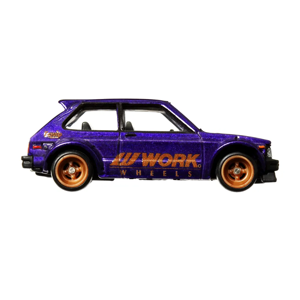 '81 Toyota Starlet KP61 — HCK11 — Metalflake purple — imagem 5