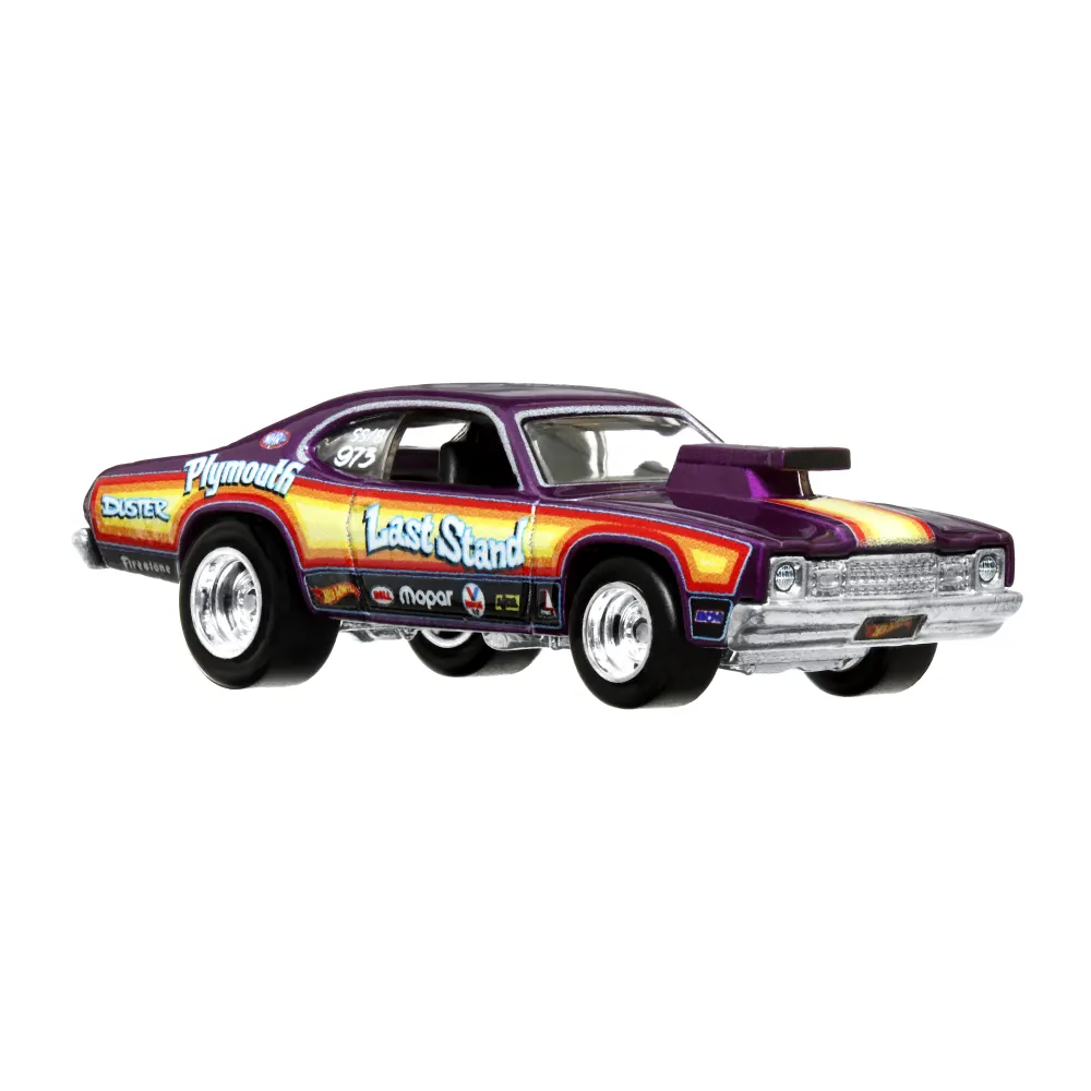 '73 Plymouth Duster — HCK22 — Metalflake purple