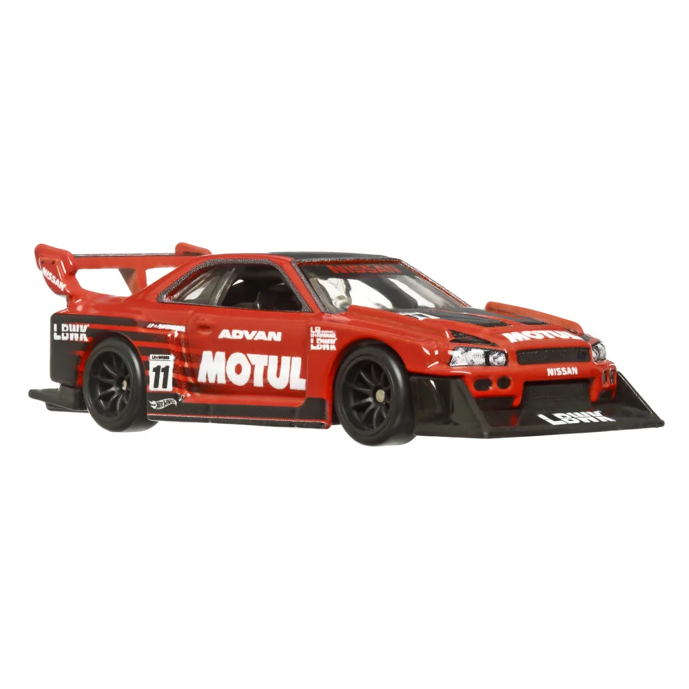 LB-ER34 Super Silhouette Nissan Skyline — HCN54 — Imperial red — imagem 3