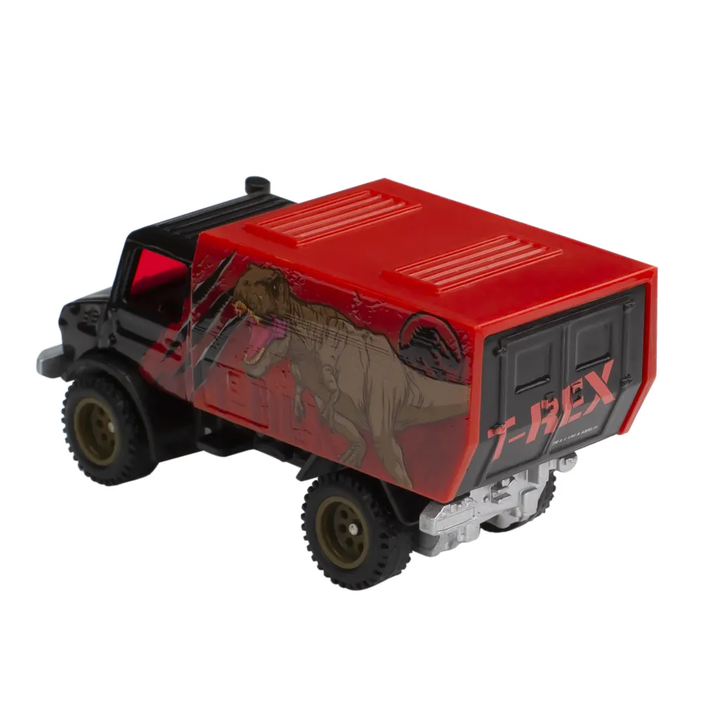 Mercedes-Benz Unimog U 1300 L — HCN97 — Black & Red — imagem 3
