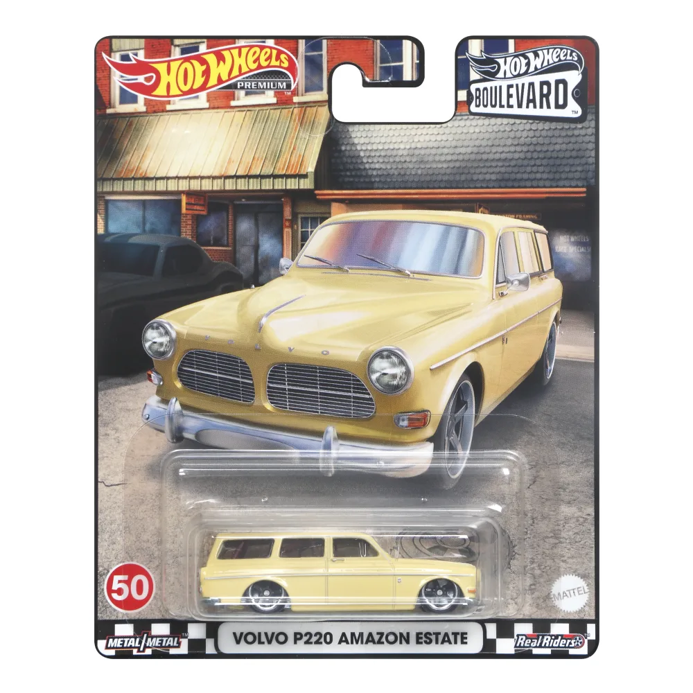 Volvo P220 Amazon Estate — HCR13 — Cream yellow — imagem 2