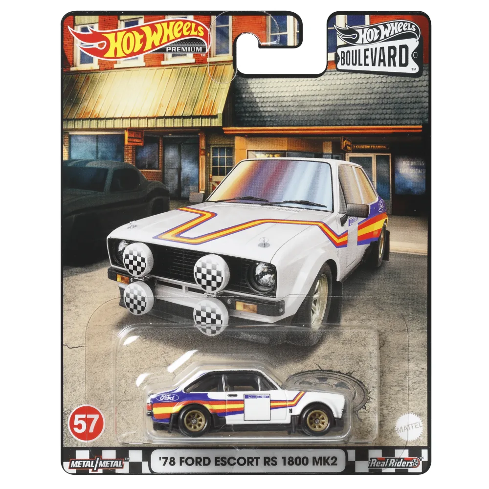 '78 FORD ESCORT RS 1800 MK2 — HCR17 — White — imagem 2