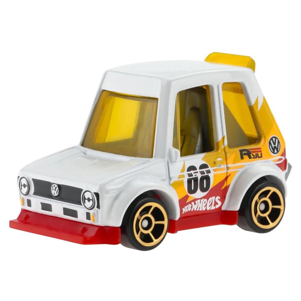 Tooned Volkswagen Golf Mk1 — HCT27 — White
