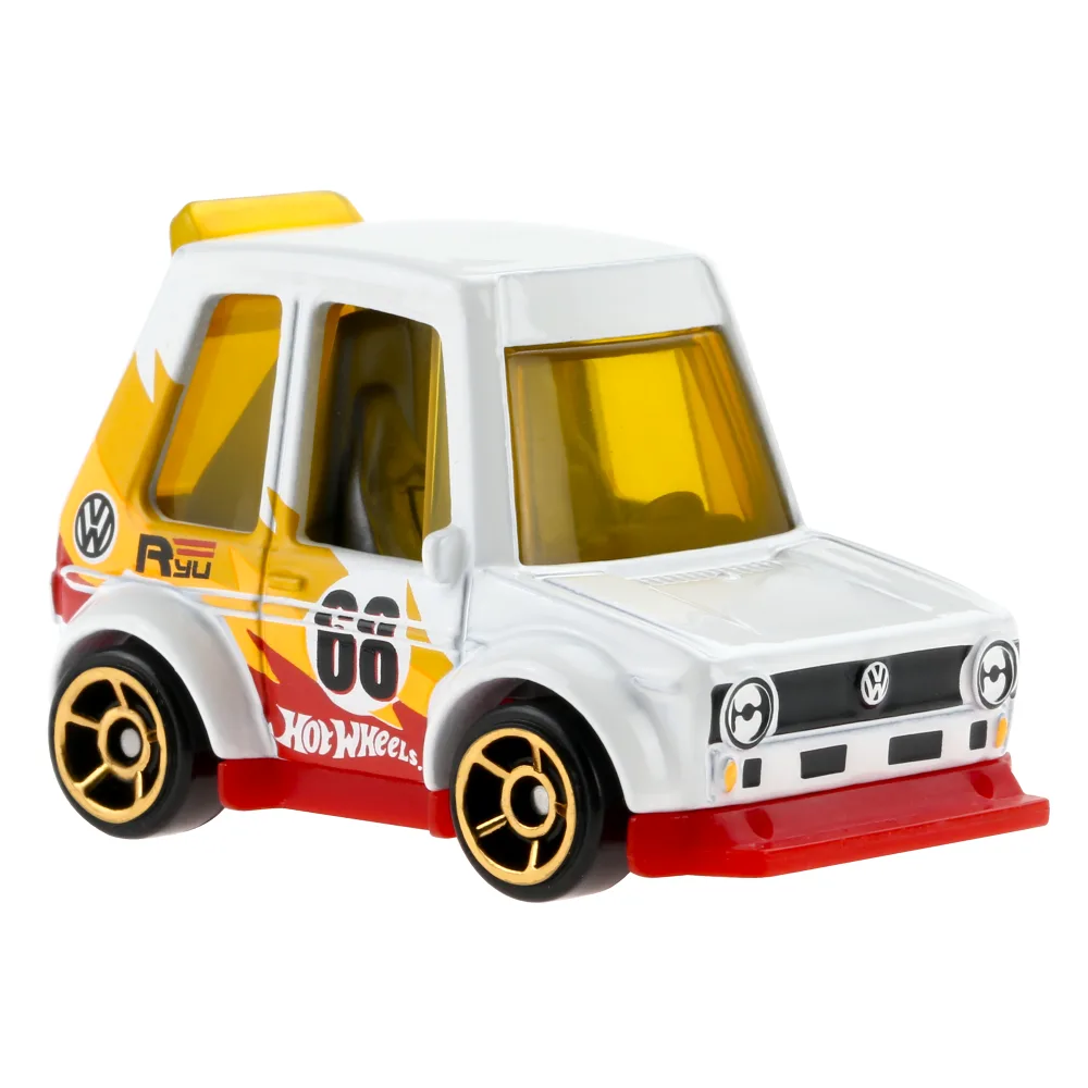 Tooned Volkswagen Golf Mk1 — HCT27 — White — imagem 3