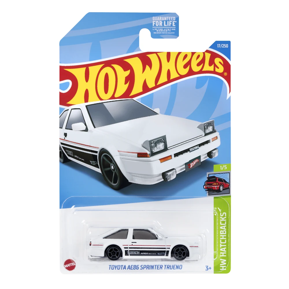 Toyota AE86 Sprinter Trueno — HCV01 — Matte White — imagem 2