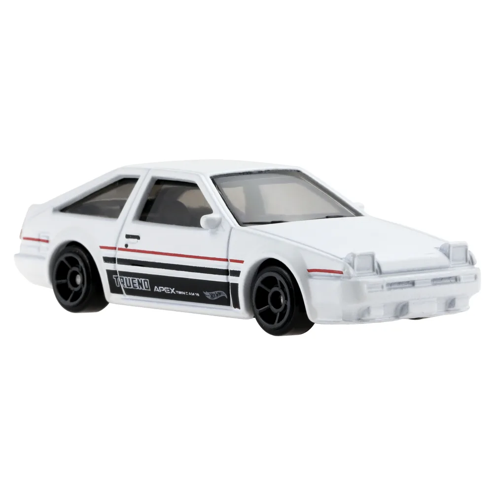 Toyota AE86 Sprinter Trueno — HCV01 — Matte White — imagem 5