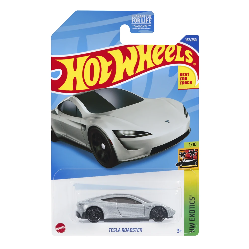 Tesla Roadster — HCV04 — Metalflake Silver — imagem 2