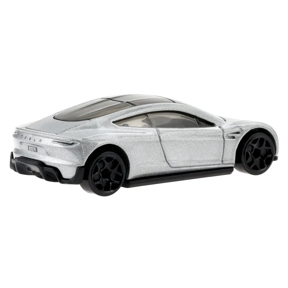 Tesla Roadster — HCV04 — Metalflake Silver — imagem 3