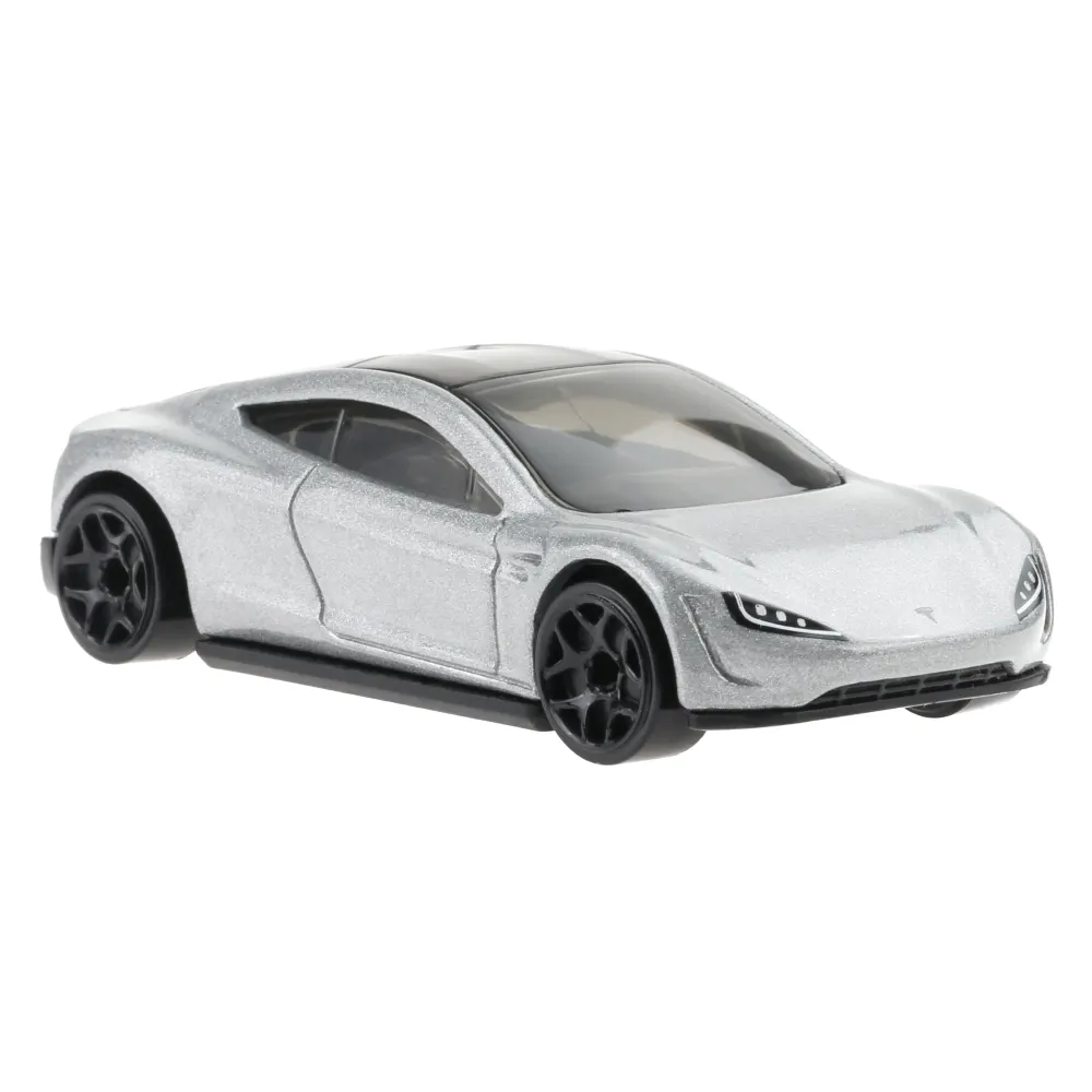 Tesla Roadster — HCV04 — Metalflake Silver — imagem 4