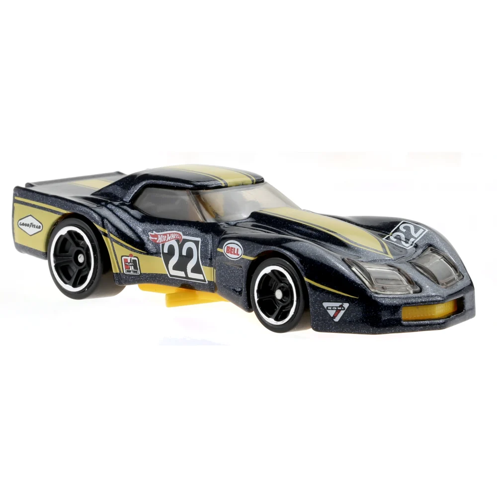 '76 Greenwood Corvette — HCV23 — Metalflake Dark Blue — imagem 5