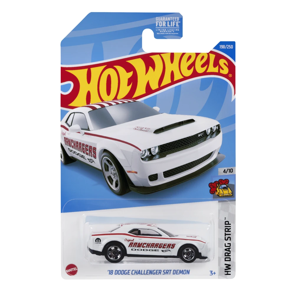 '18 Dodge Challenger SRT Demon — HCV31 — Glossy White — imagem 2