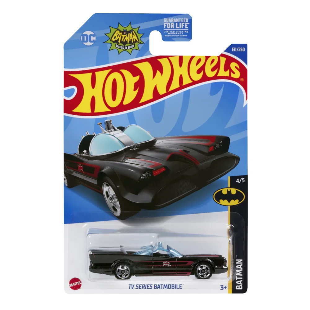TV Series Batmobile — HCV64 — Gloss Black — imagem 2