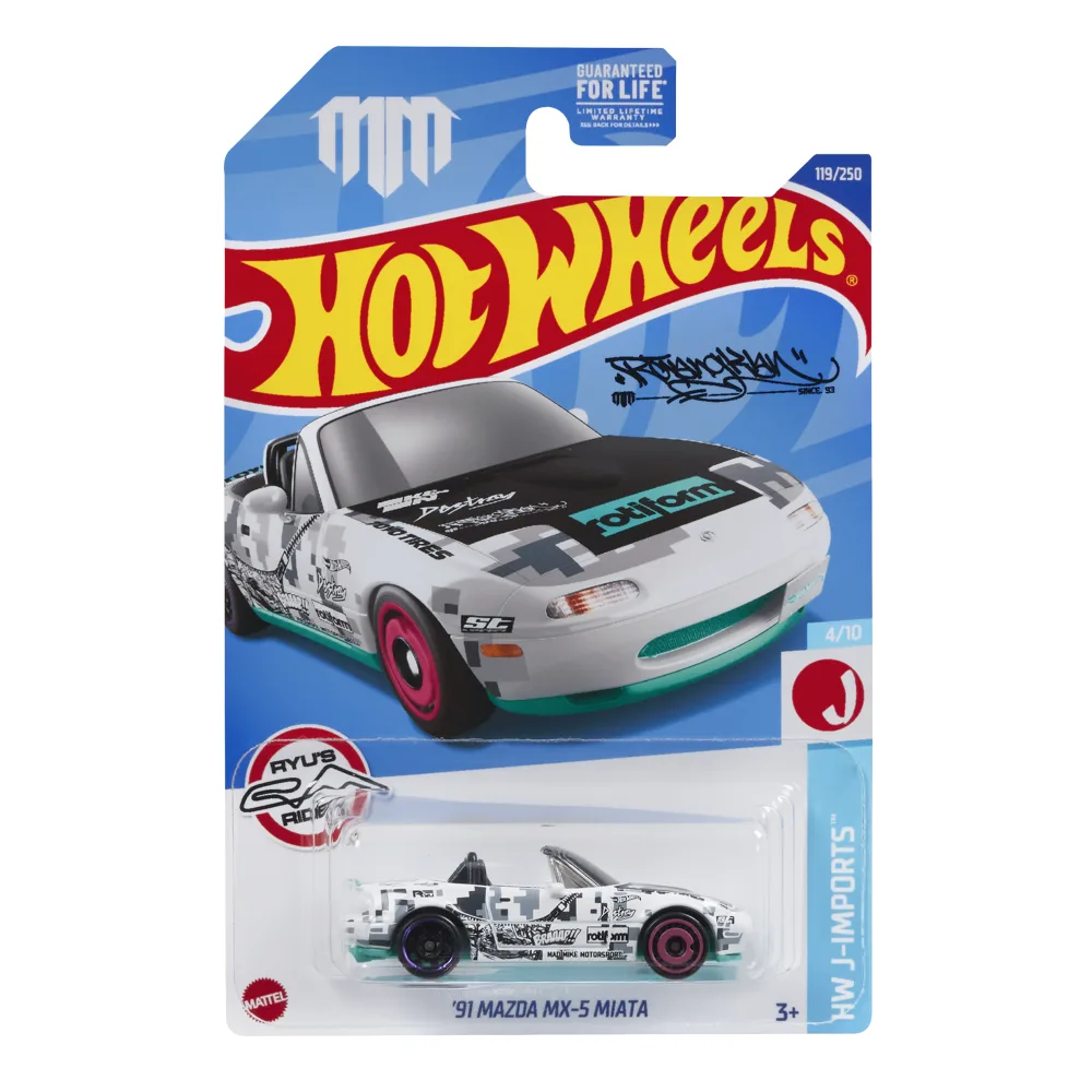 '91 Mazda MX-5 Miata — HCV77 — White — imagem 2