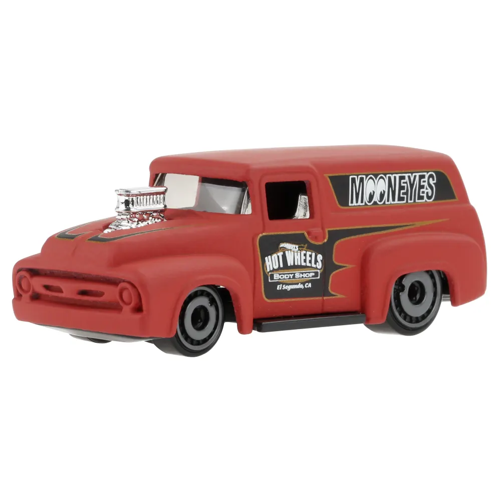 '56 FORD F-100 — HCV93 — Matte dark red