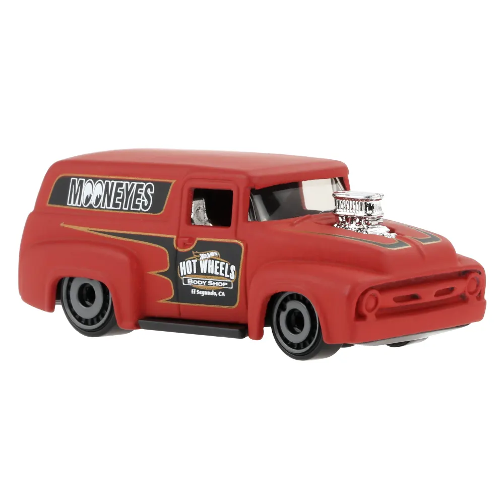 '56 FORD F-100 — HCV93 — Matte dark red — imagem 4