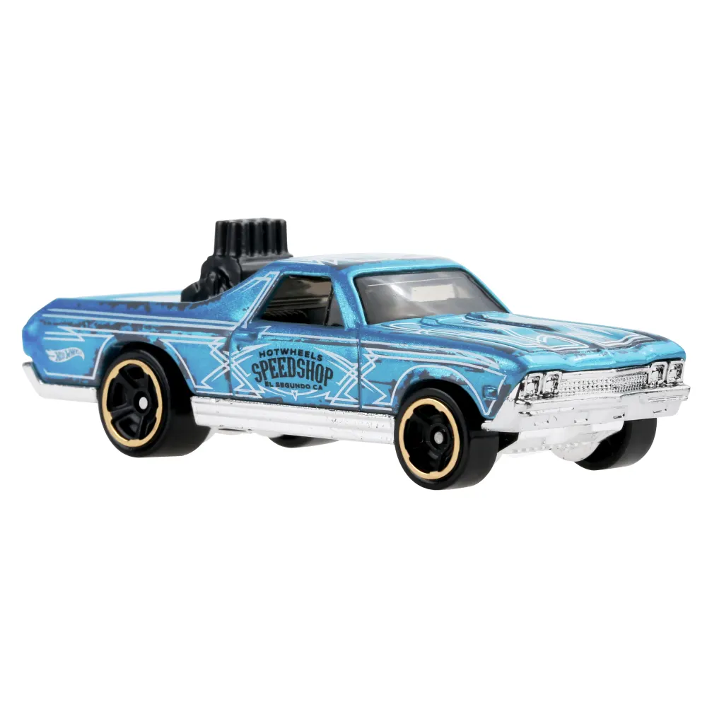 '68 El Camino — HCV94 — Metallic Light Blue — imagem 4