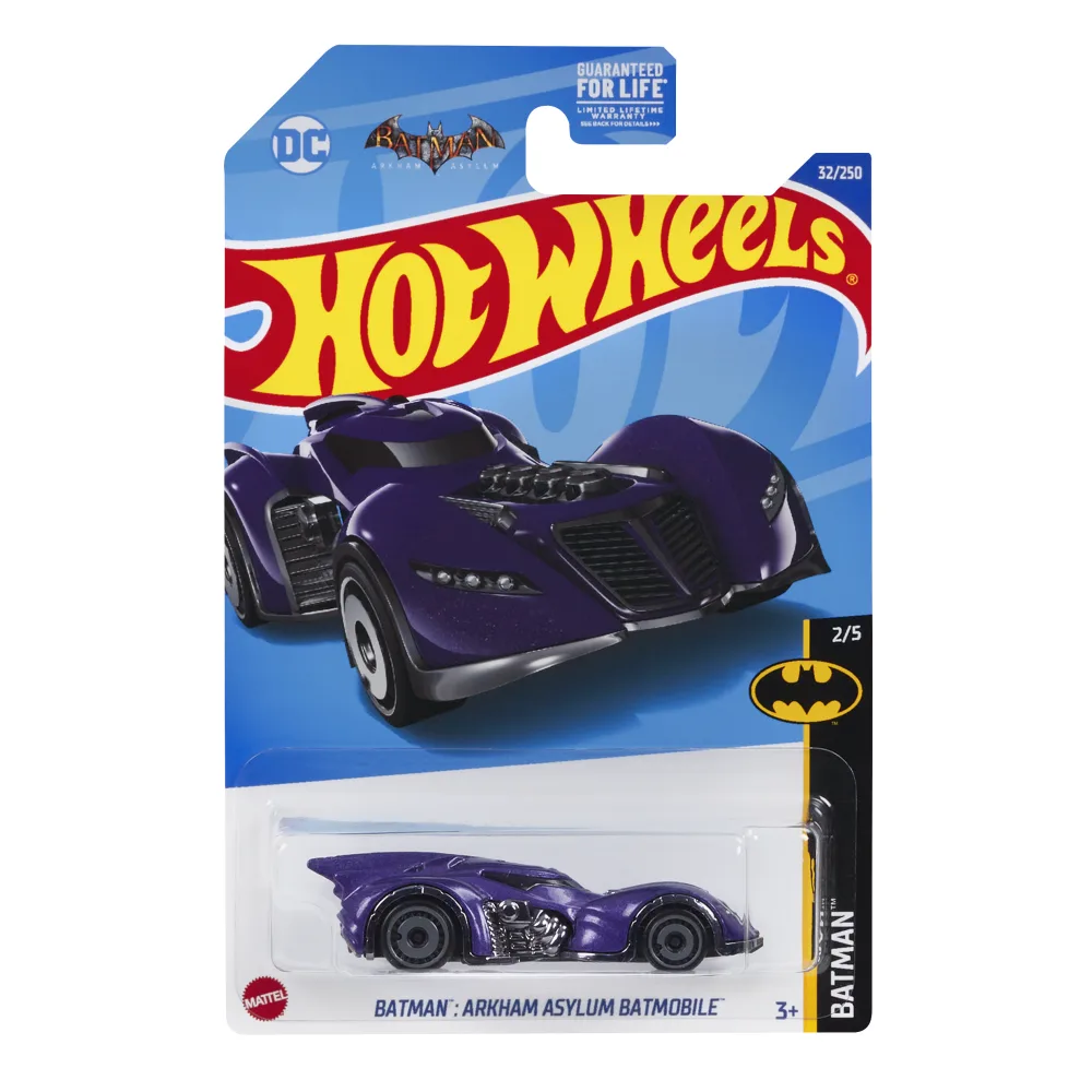 BATMAN: ARKHAM ASYLUM BATMOBILE — HCW63 — Dark Purple — imagem 2