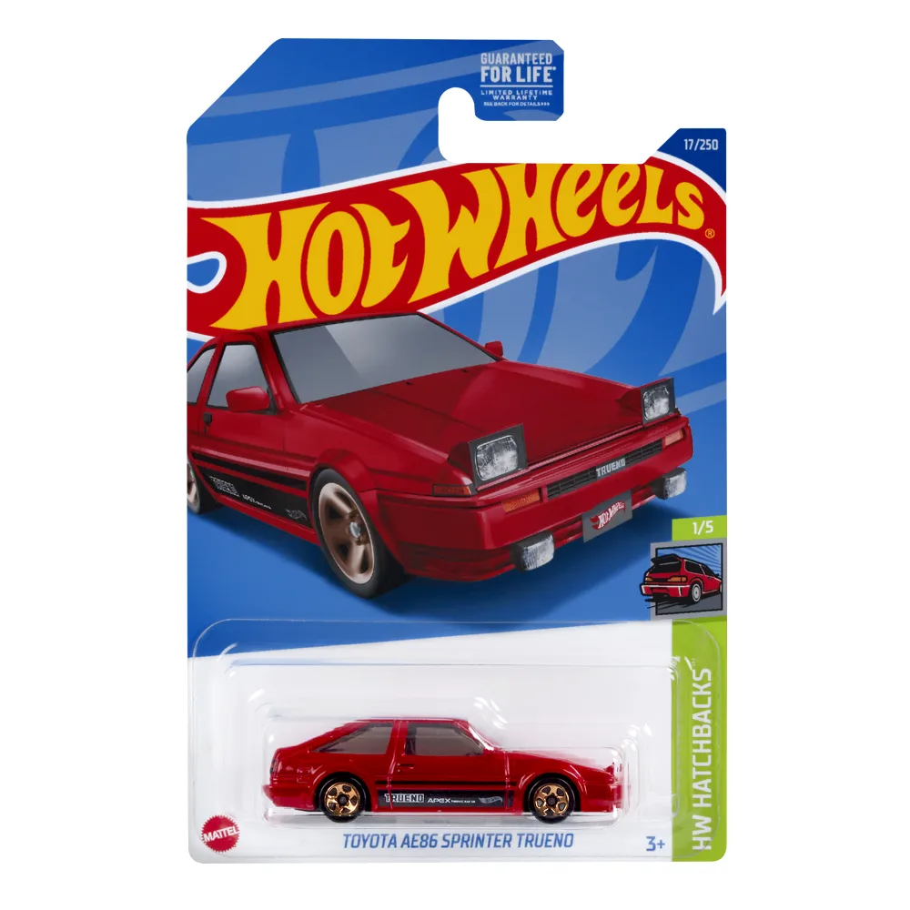 Toyota AE86 Sprinter Trueno — HCW77 — Red — imagem 2