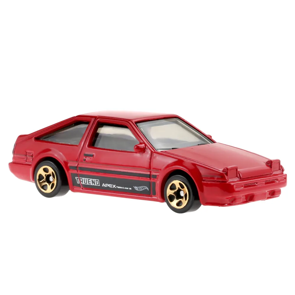 Toyota AE86 Sprinter Trueno — HCW77 — Red — imagem 4