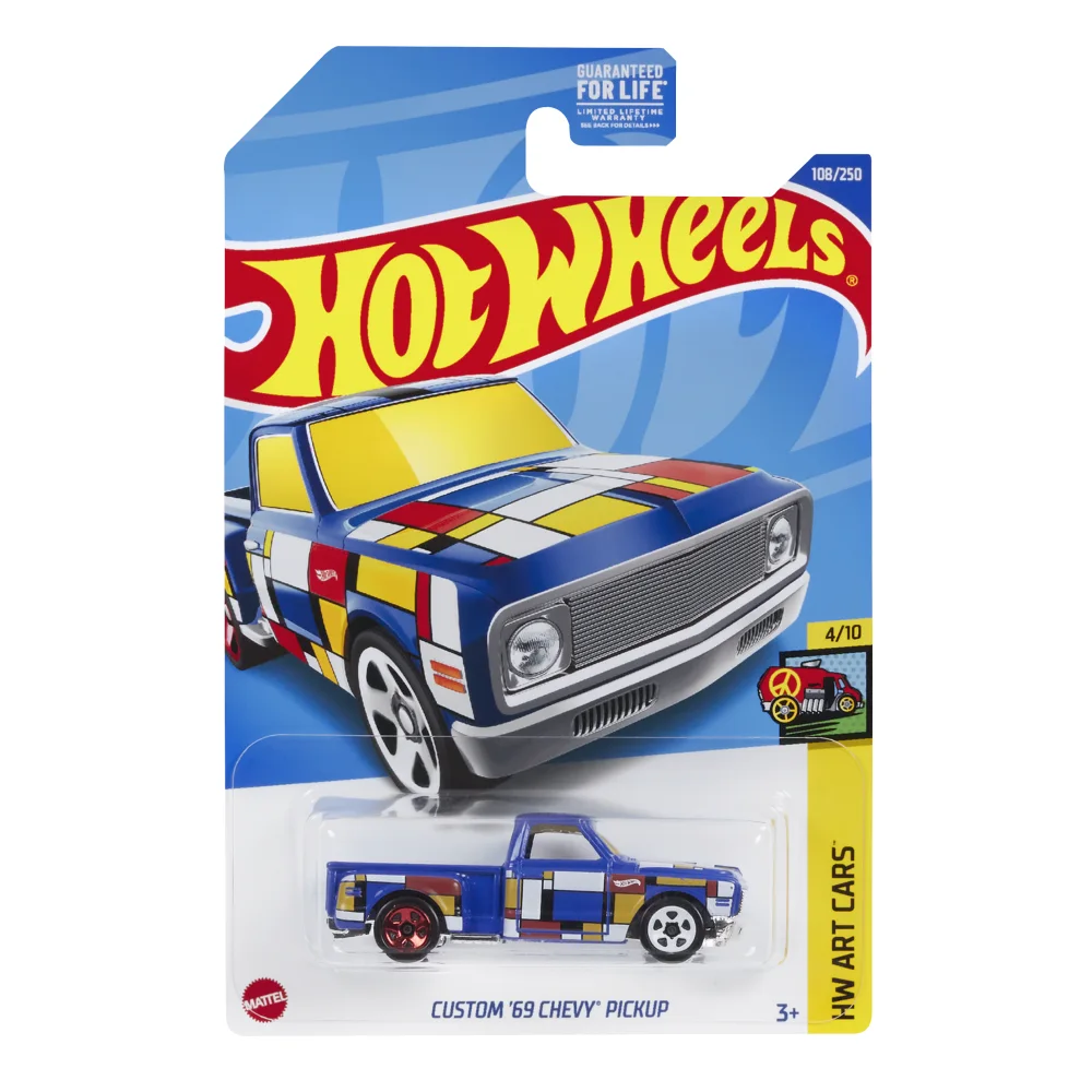 CUSTOM '69 CHEVY PICKUP — HCX45 — Glossy blue — imagem 2