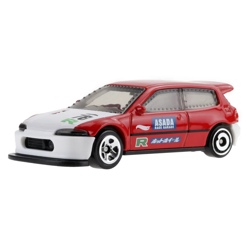 Honda Civic Custom — HCX78 — Cherry red