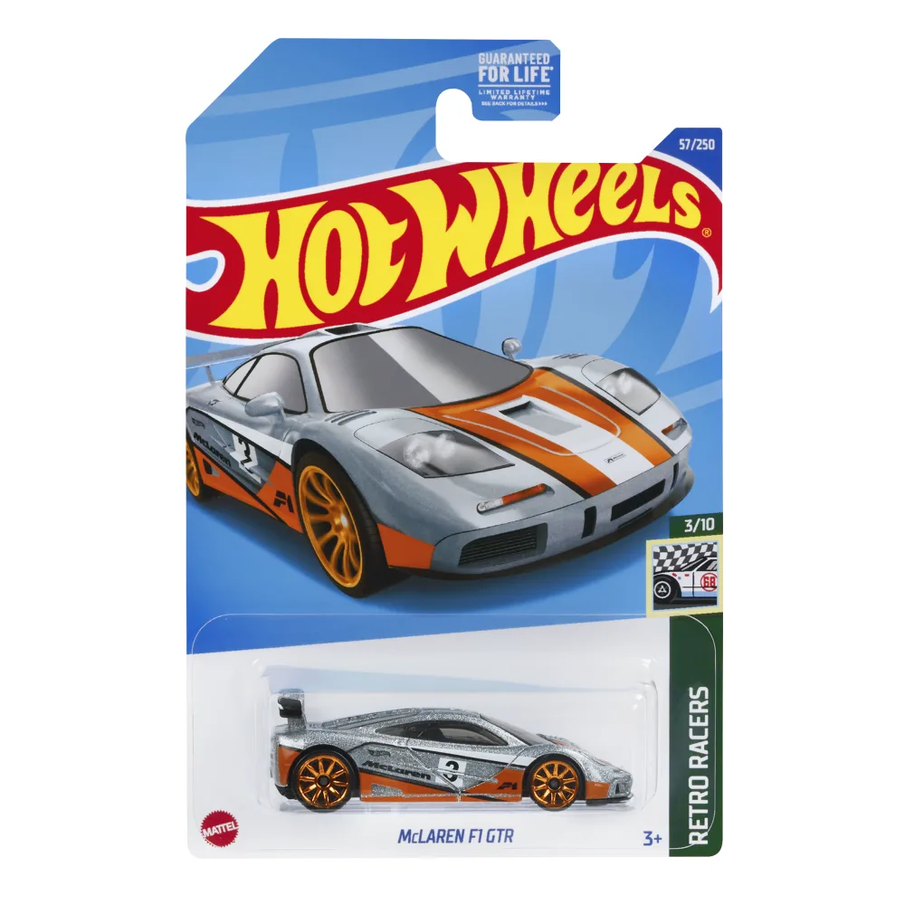 McLaren F1 GTR — HCX86 — Metalflake Silver — imagem 2