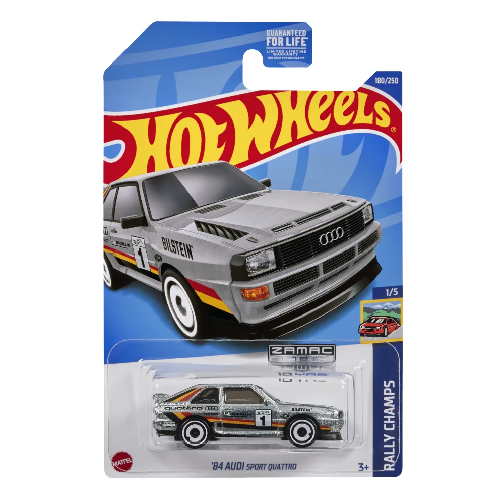 '84 Audi Sport quattro — HCY39 — ZAMAC — imagem 2