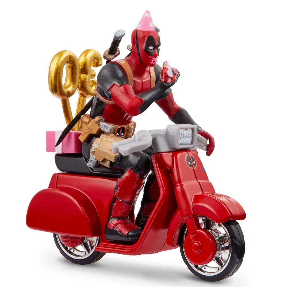 Deadpool 30th Birthday Scooter — HDB09 — Red — imagem 7