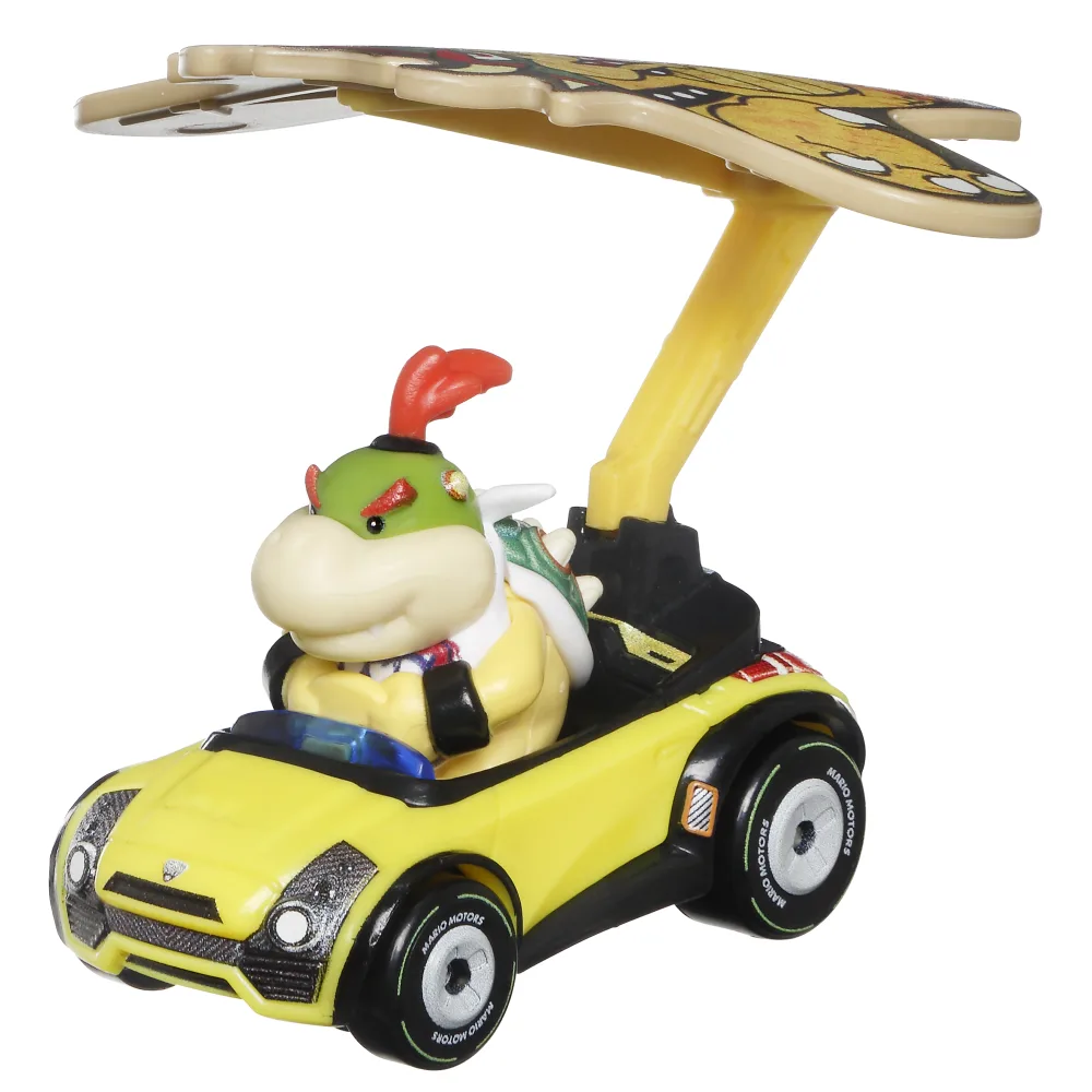 Bowser Jr. Sports Coupe + Bowser Kite — HDB47 — Yellow