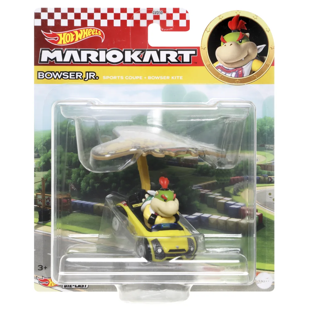 Bowser Jr. Sports Coupe + Bowser Kite — HDB47 — Yellow — imagem 2