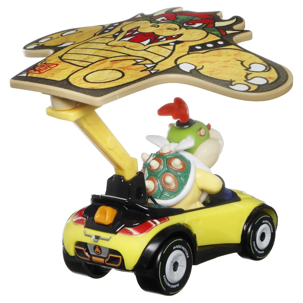Bowser Jr. Sports Coupe + Bowser Kite — HDB47 — Yellow — imagem 3