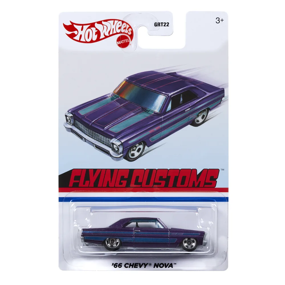 '66 Chevy Nova — HDG58 — Metalflake Purple — imagem 2