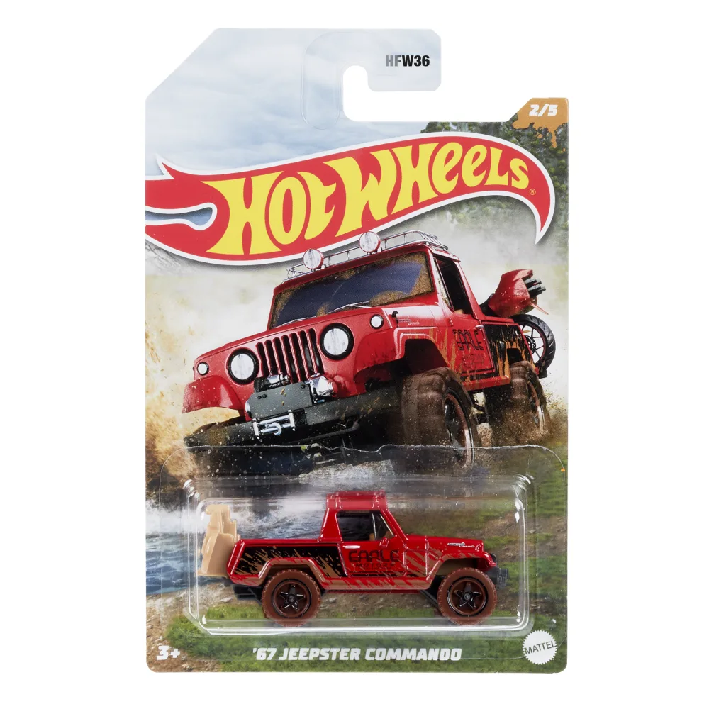 '67 Jeepster Commando — HDH08 — Red — imagem 2